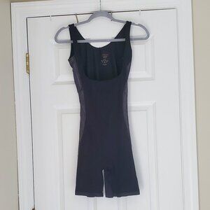 Assets Red Hot Label by Spanx Open Bust Mid Thigh Body Briefer